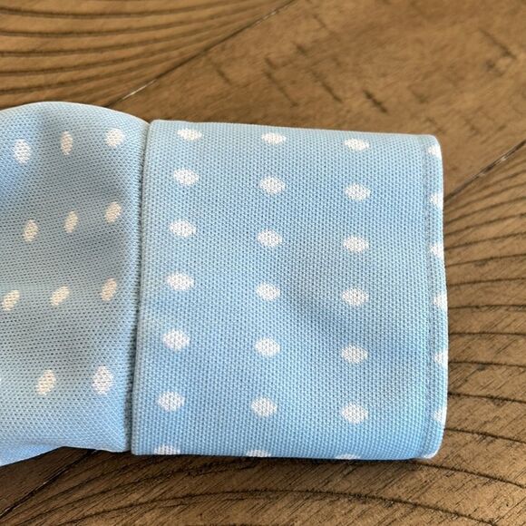 Groovy 70s 200% Poly Tunic Length Shirt Iridescent Buttons. Brady Bunch Vibe - Picture 14 of 16